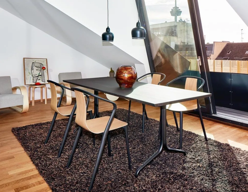 Belleville Armchair Wood