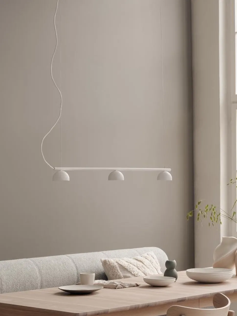 Blush Rail Pendelleuchte