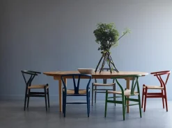 CH24 Wishbone Chair Soft Colours