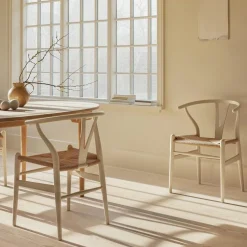 CH24 Wishbone Chair Soft Colours