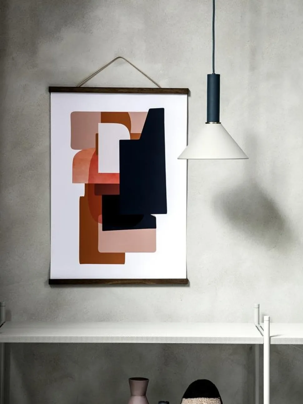 Collect Lighting, Niedrig, Light grey, Disc, Light grey