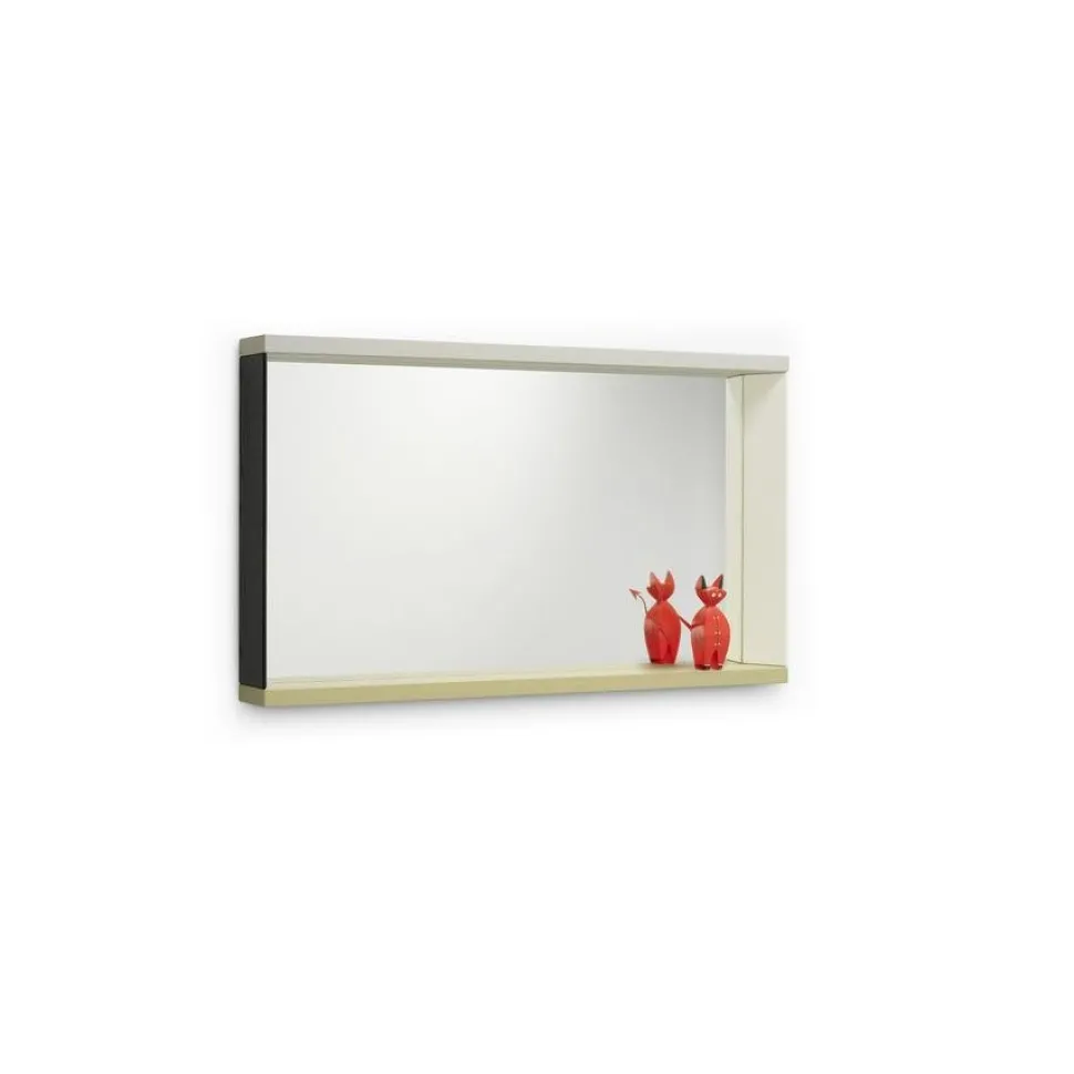 Colour Frame Mirror, Groß (58cm x 140 cm), Blau / Orange