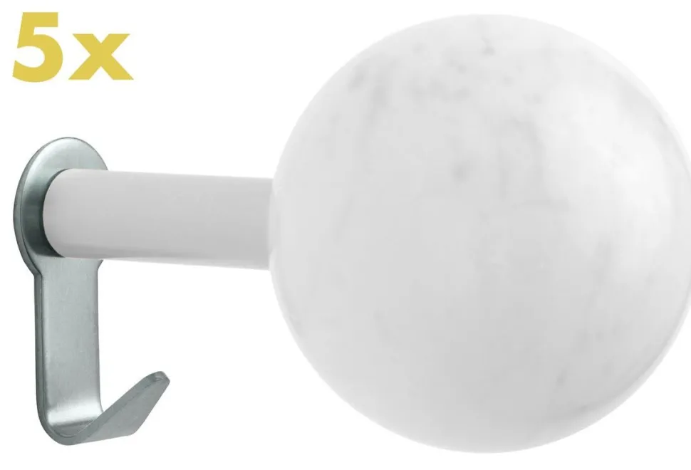 Dots Mantelhaken 5er Set