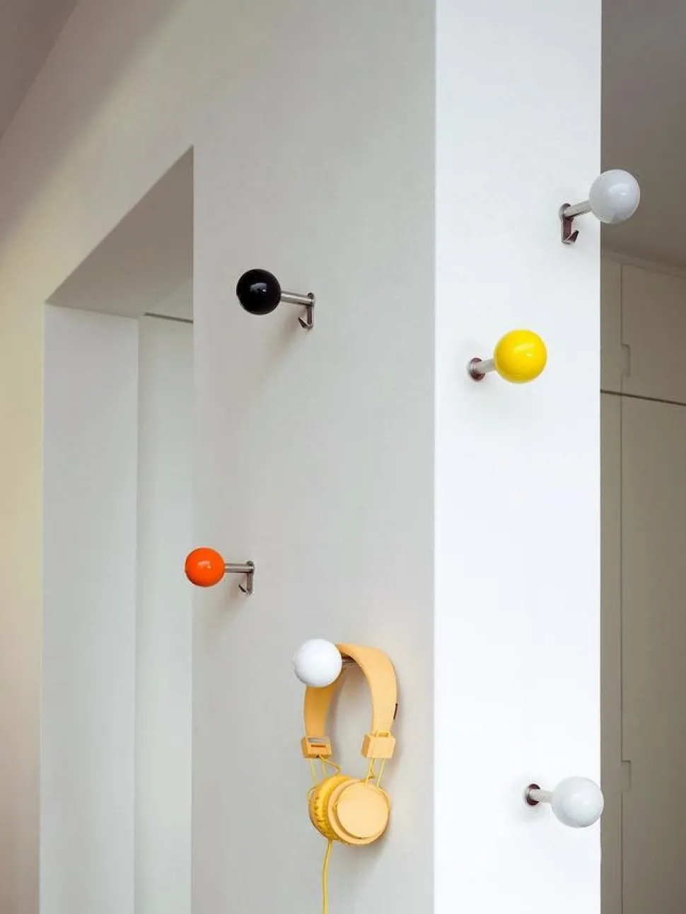 Dots Mantelhaken 5er Set