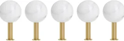 Dots Stone Wandhaken 5er Set