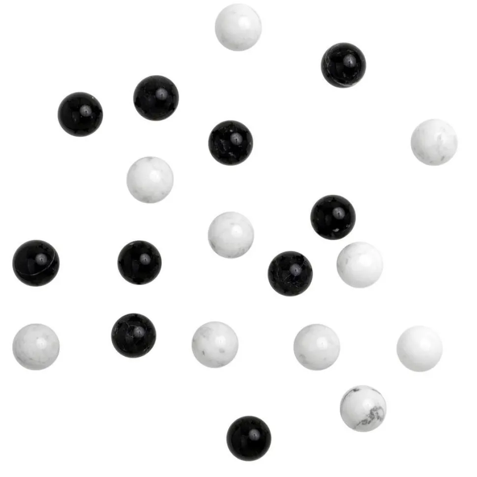 Dots Stone Wandhaken 5er Set