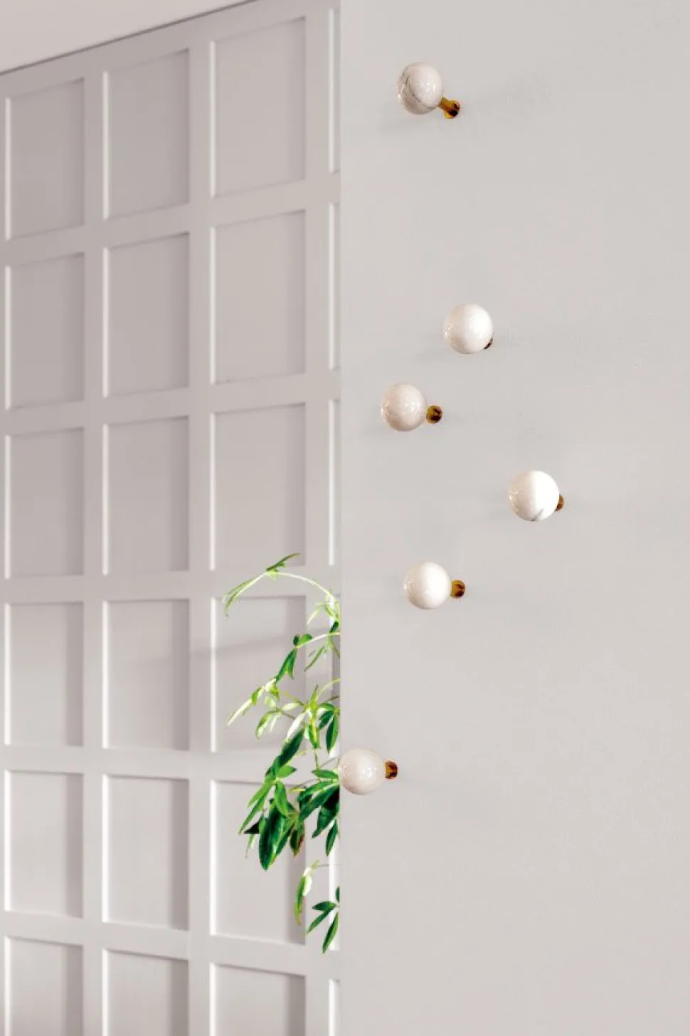 Dots Wandhaken 5er Set