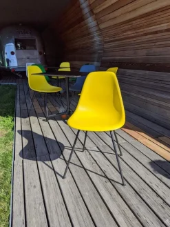 Eames Plastic Side Chair RE DSX