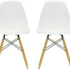 Eames Plastic Sidechair RE DSW 4er Aktionsset