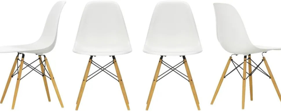 Eames Plastic Sidechair RE DSW 4er Aktionsset
