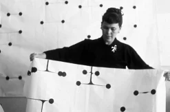 Eames Wool Blanket - Dot Pattern