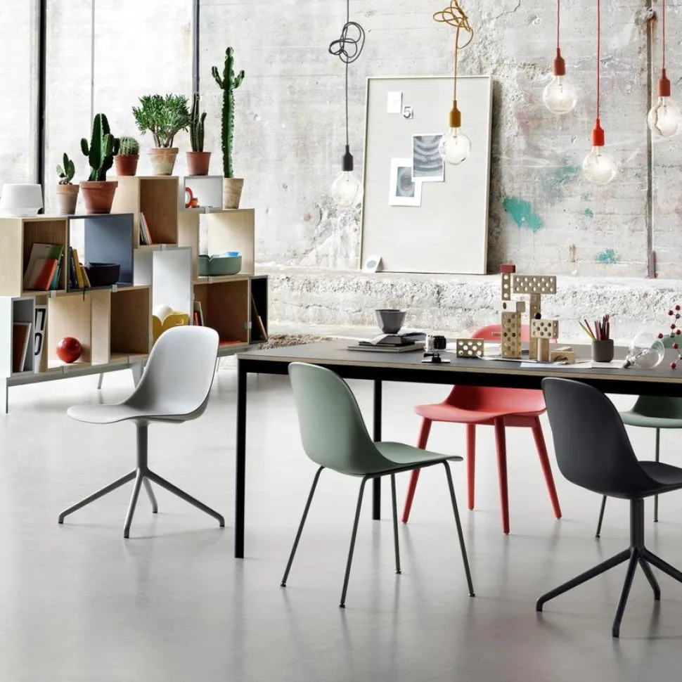 Fiber Side Chair Swivel