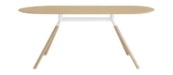 Fork Tisch oval