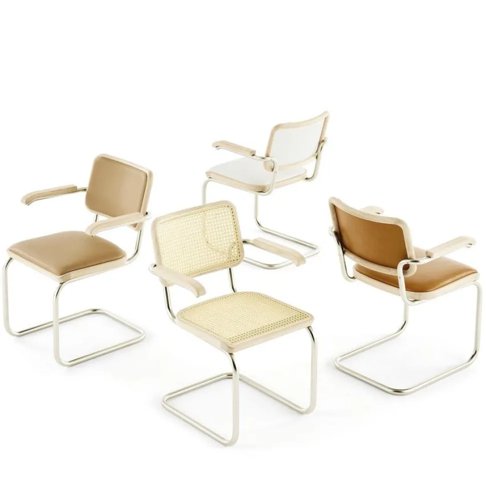 JS . Thonet - S 64 P/V Nordic Freischwinger