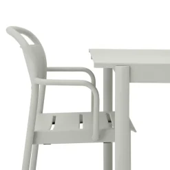 Linear Steel Armchair