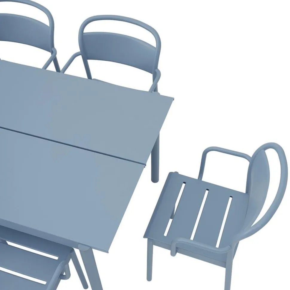 Linear Steel Armchair
