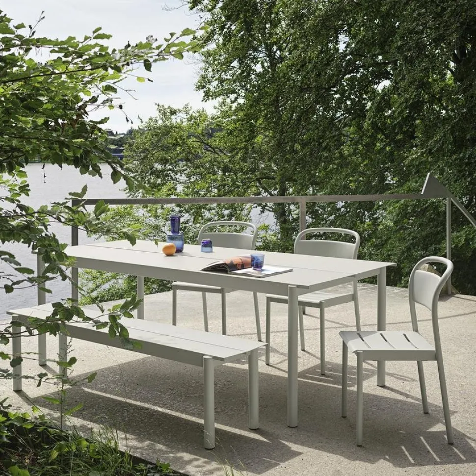 Linear Steel Bench