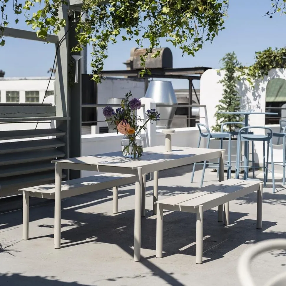 Linear Steel Bench