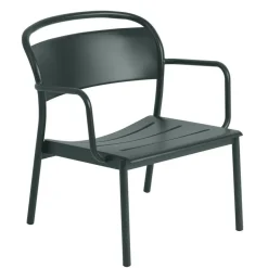 Linear Steel Lounge Armchair