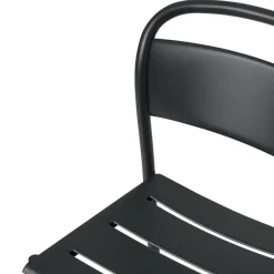 Linear Steel Sidechair