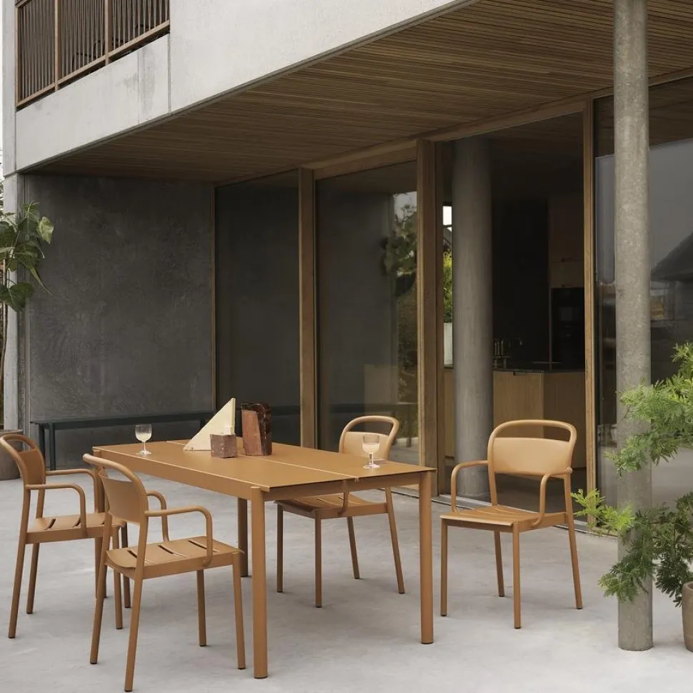 Linear Steel Table