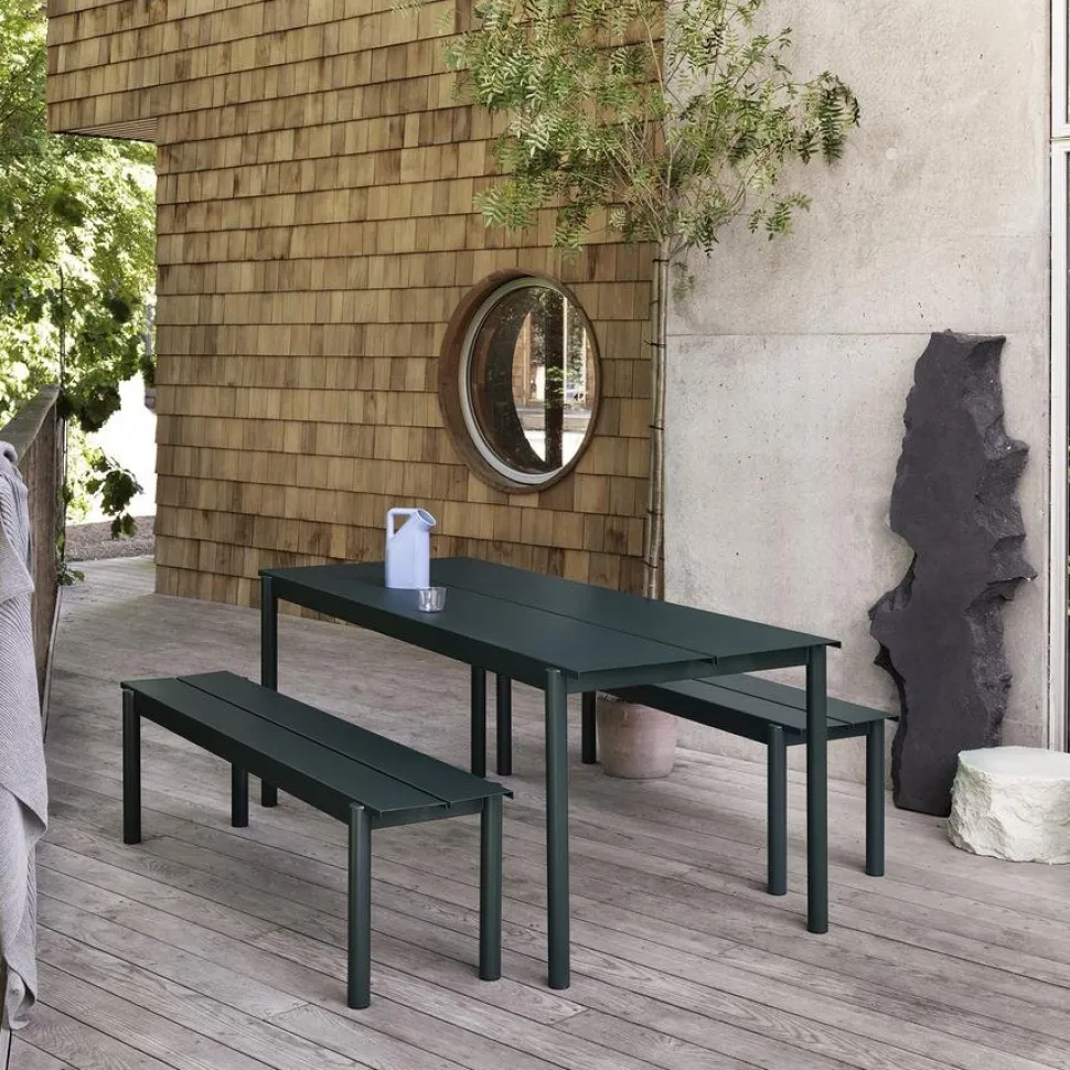 Linear Steel Table