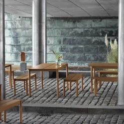 Linear Steel Table