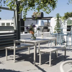 Linear Steel Table