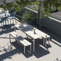 Linear Steel Table