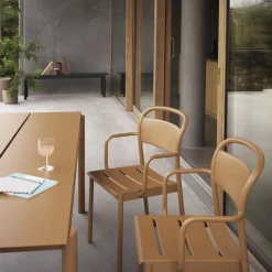 Linear Steel Table
