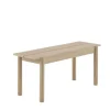 Linear Wood Bench