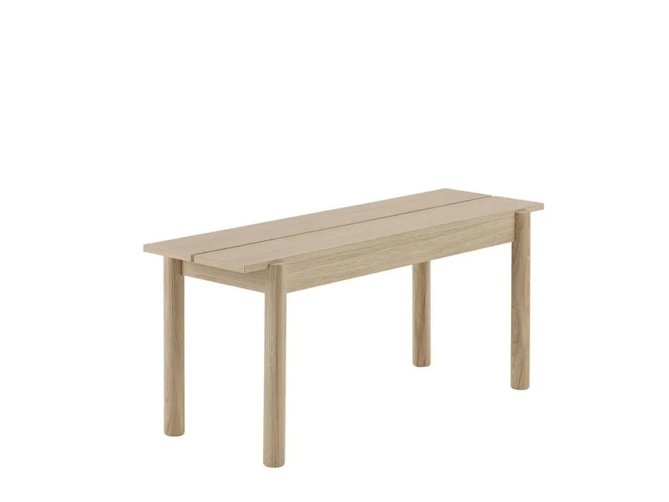 Linear Wood Bench