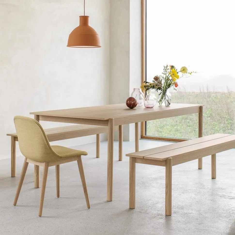 Linear Wood Bench