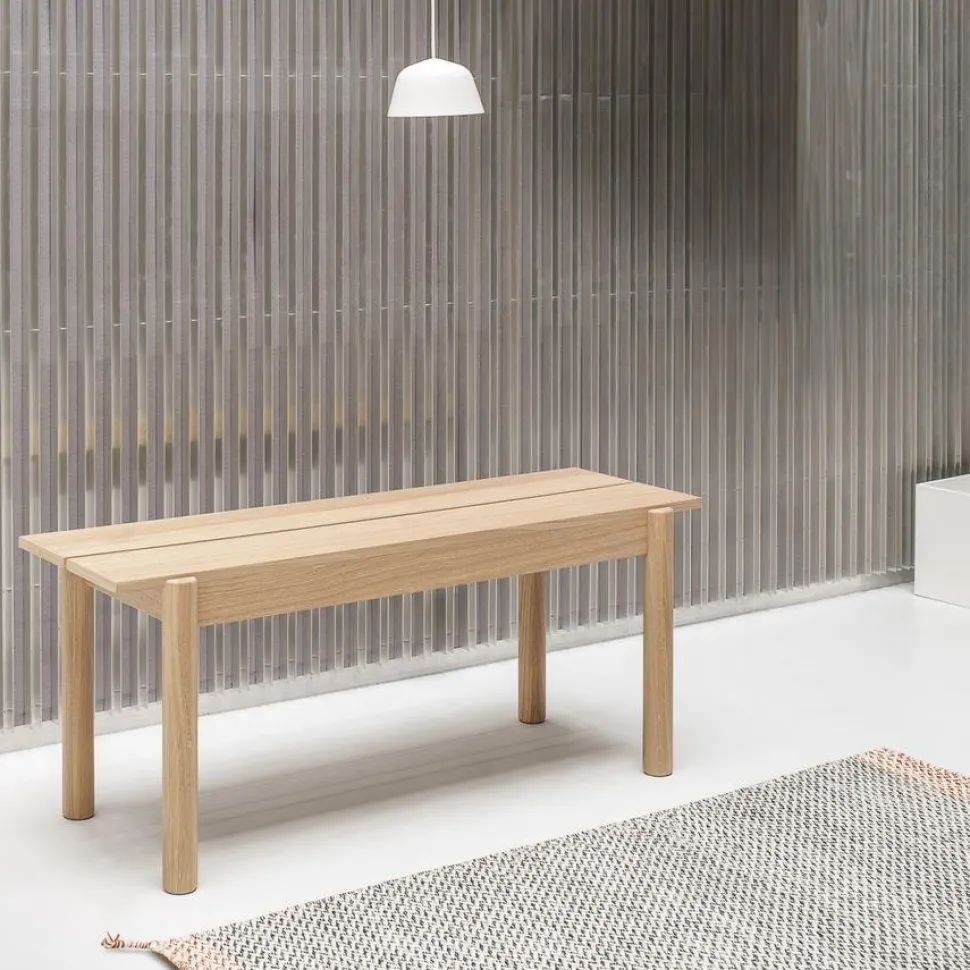 Linear Wood Bench