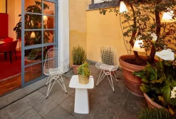 Metal Side Table Outdoor