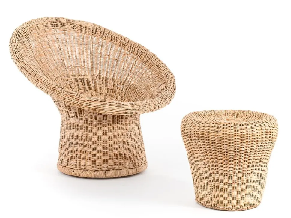 Rattansessel E 10