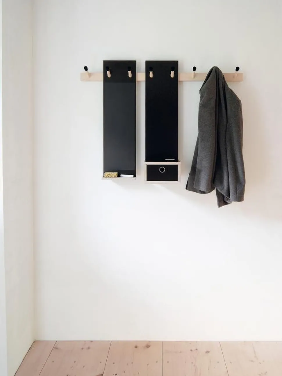 Rechenbeispiel Ablage mit Schubkasten