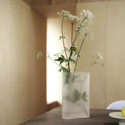 Ridge Glass Vase