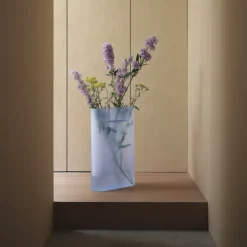 Ridge Glass Vase