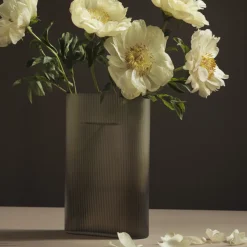 Ridge Glass Vase