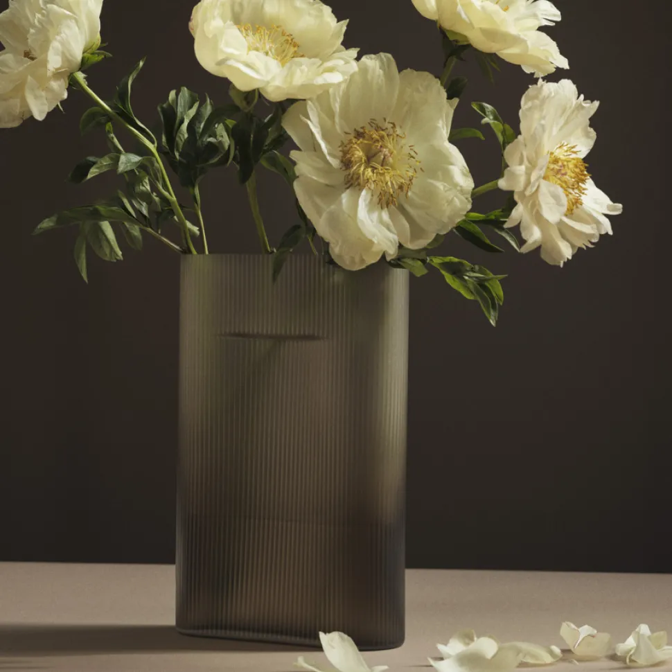 Ridge Glass Vase
