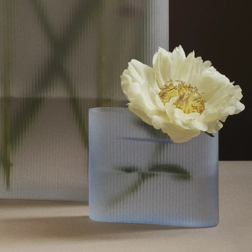 Ridge Glass Vase