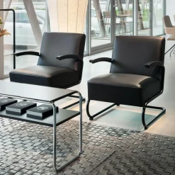 S 411 Freischwinger-Sessel
