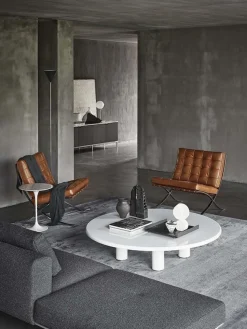 Saarinen Beistelltisch rund