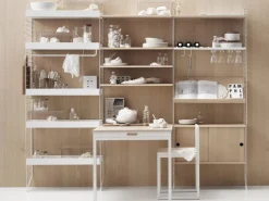 String System Hängeschrank mit Schiebetüren