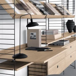 String System Zeitschriftenablage Holz