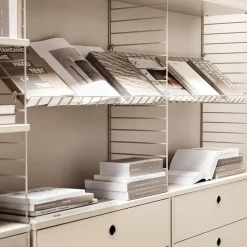 String System Zeitschriftenablage Metall