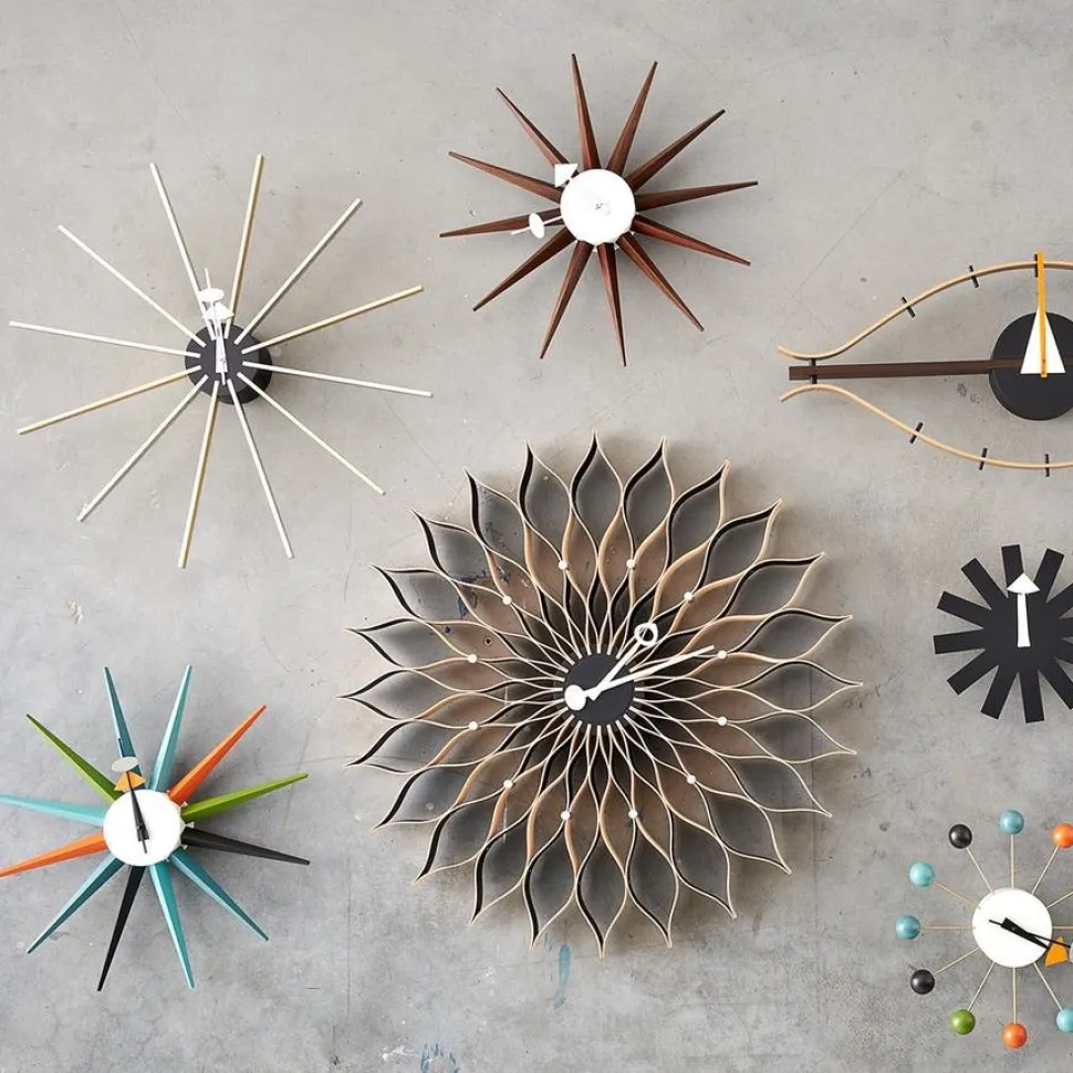 Sunburst Clock