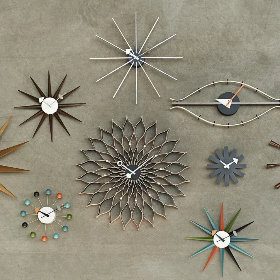Sunburst Clock