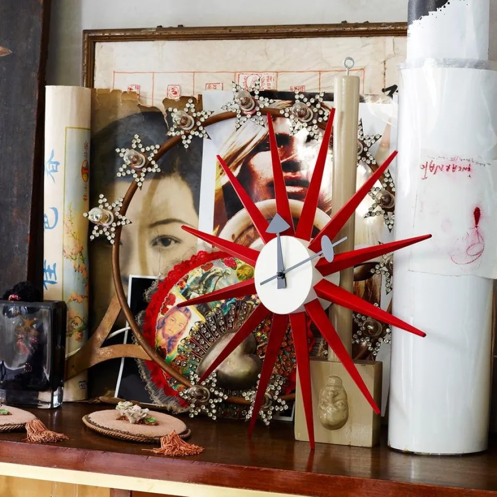 Sunburst Clock